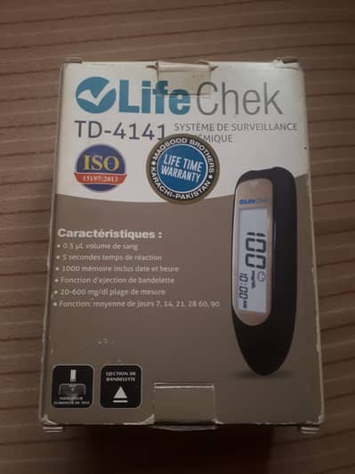 LifeCheck TD-4141 Glucometer