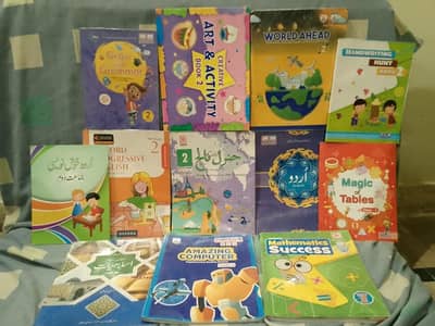 allied school book pack class 2 class 6  condition new