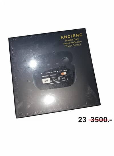 smart LCD touch screen wireless earbuds ANC e n c noise cancelling