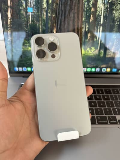 IPhone 15 pro max 100% health New Kit