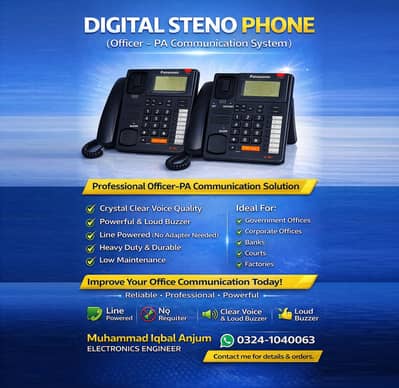 Digital Steno Phone