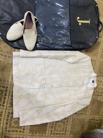 Orgnial j. Stitch prince coat and shoes