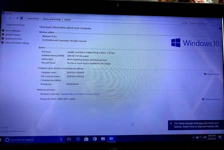 laptop Dell i5 third generation