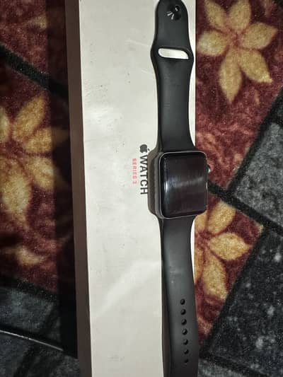 Iwatch series 3 42mm black Good