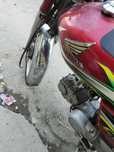 Honda CD 70 21 model 22 shape