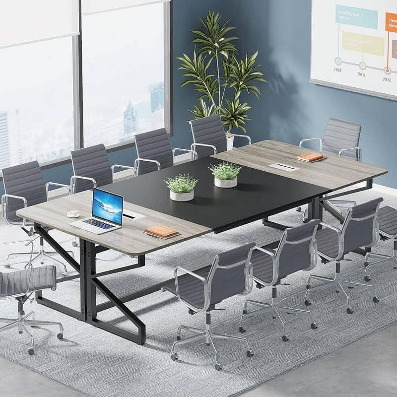 office table, conference table, workstation table, 7