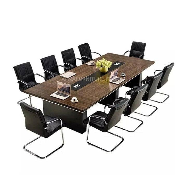 office table, conference table, workstation table, 8