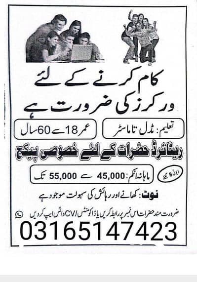 Job in chakwal