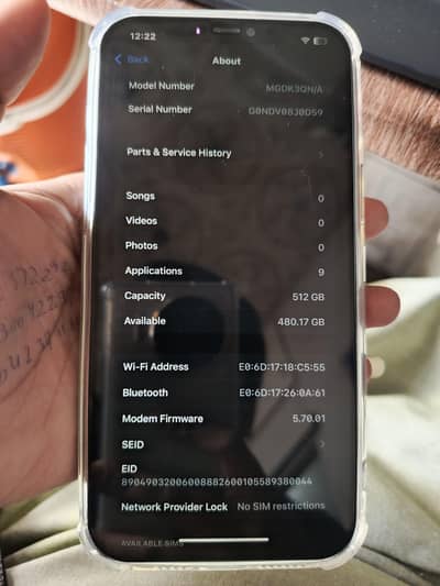 IPHONE 12 PRO MAX NON PTA FACTORY UNLOCK 512 GB
