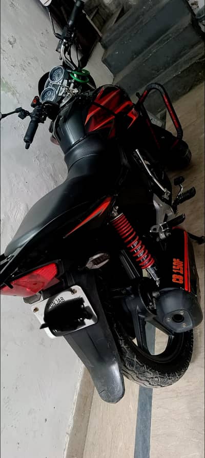 Honda cb150f black 2021