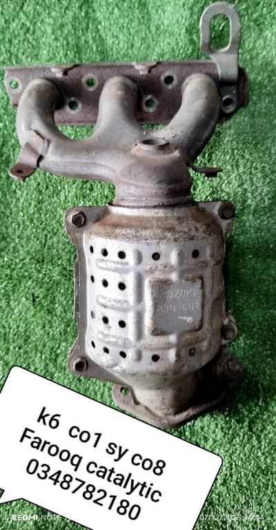 CATALYTIC CONVERTER SILANCER KIA SPORTAGE, FIT, AQUA, AXIO, PRIUS,