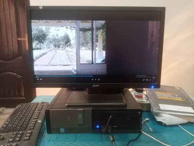 Dell optiplex 9010 with Led Accer 21.5inch
