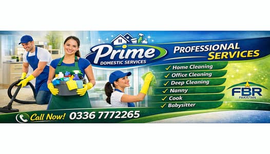 We Provide All Domestic Staff House Maids Babysitters Driver Cook Che