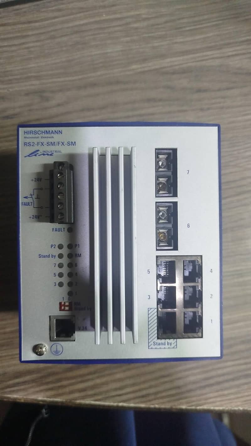 Ethernet Rail Switch . Hischarmann Germany 1