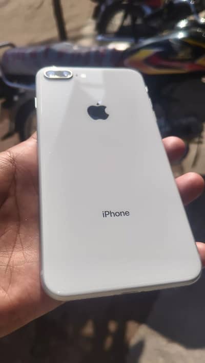 Appal I phone 8 plus pta proved water pack 64gb
