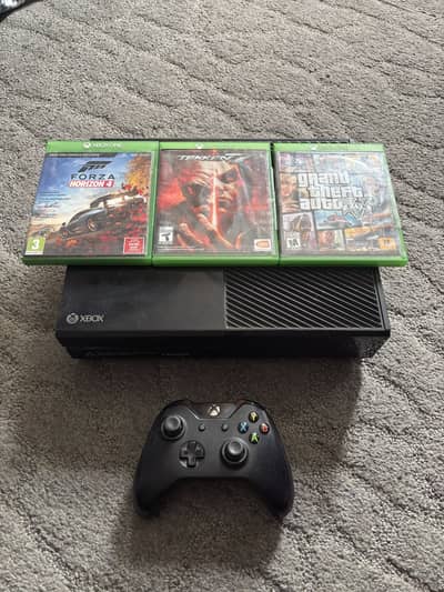Xbox one with games