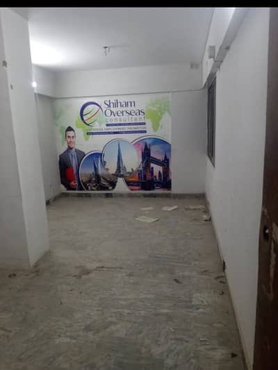 Rent Office Nipa Chowrangi Mezanine Rashid Minhas Road Facing