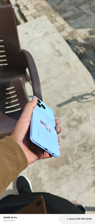 realme not 50 used with charger and box