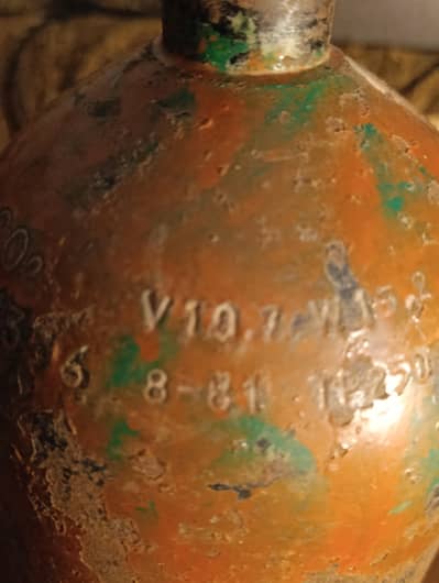 medical oxygen cylinder