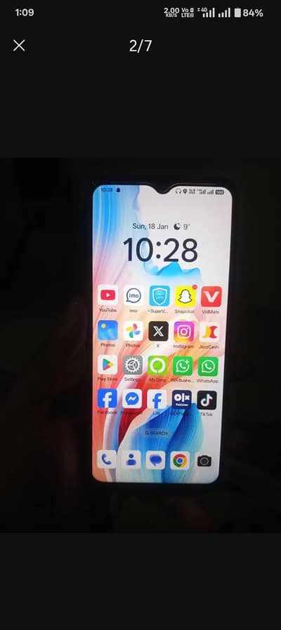 oppo a38 6+6gb 128gb 10/10 condition total orignl exchng posbl