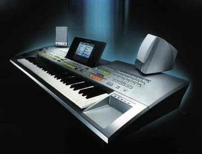 yamaha psr tyros with woofer and speakers professional keyboard piiano