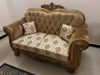 Fancy Sofa Set – Like New Condition