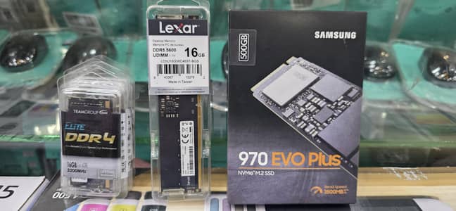 new ssd and rams with 2 year waranty