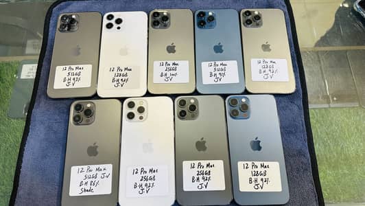 Iphone 12promax 512gb Non PTA (jv) Battery Health 85+ Waterpack