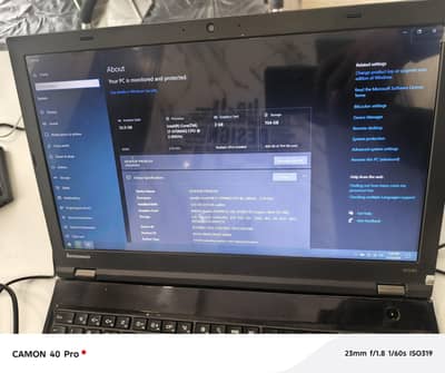 condition 10/10 Lenovo Intel core i7 4 th gen 32 gb ram 256 gb SSD