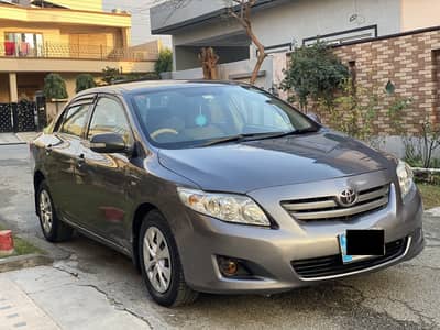 Toyota Corolla Gli 1.3 Model 2009 Total genuine paint.