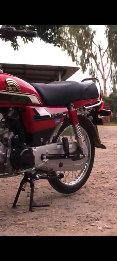 Self start Moter cycle