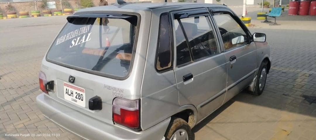 Mehran silver colour model 2006 8