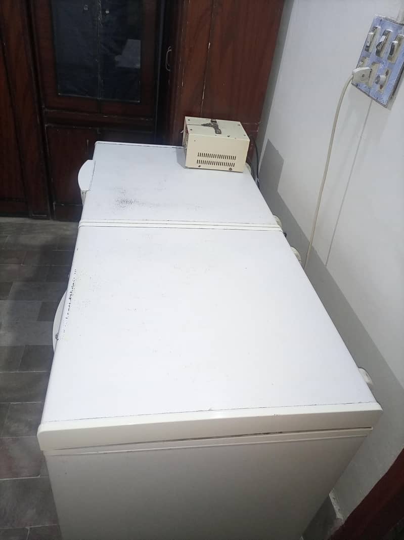 double door deep freezer 0