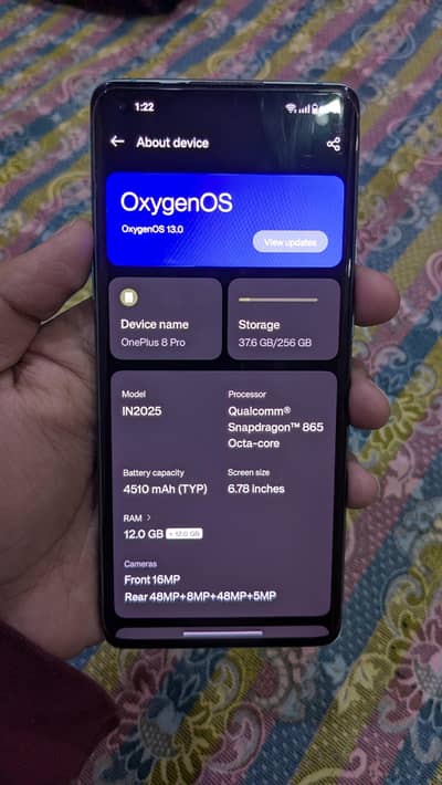 one plus 8 pro 12/256