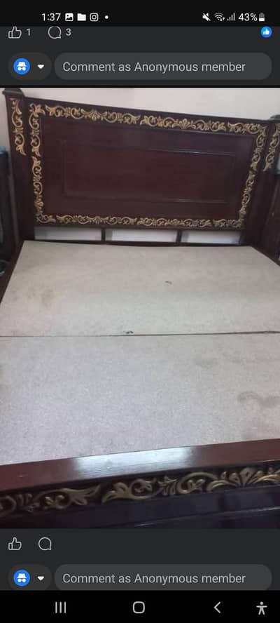 King Size bed for sale