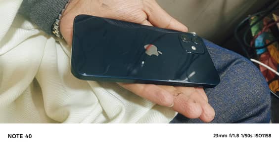 I phone 12 for sale non PTA 64 GB memory 77 health