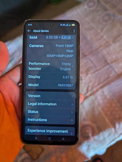 Realme 12 Plus 5g 8+8 Ram 256 Room