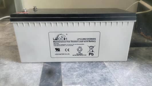 Leoch Battery 12 voltage