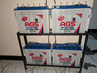 4 Batteries 210 Amp ,For Sale