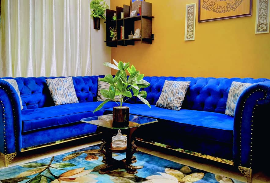 Royal L shape Sofa 0