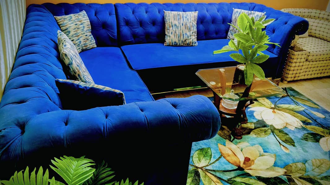 Royal L shape Sofa 1