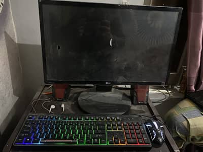 Computer setup for sale moniter mouse cpu keyboard all