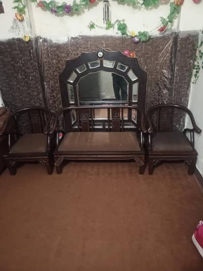 Inteak Sofa Set Pour Talee Wood Urgent sale