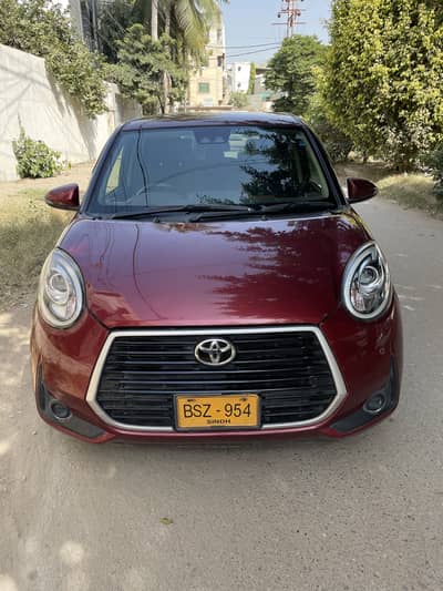 Toyota Passo moda red vine 2018 model 2021 registered