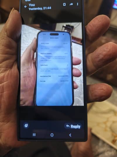 17 pro max non pta  silver 0cycle