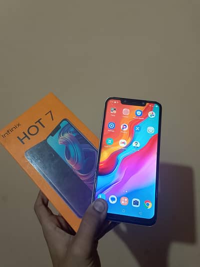 Infinix hot 7 PTA APPROVED 1/16 clean mobile