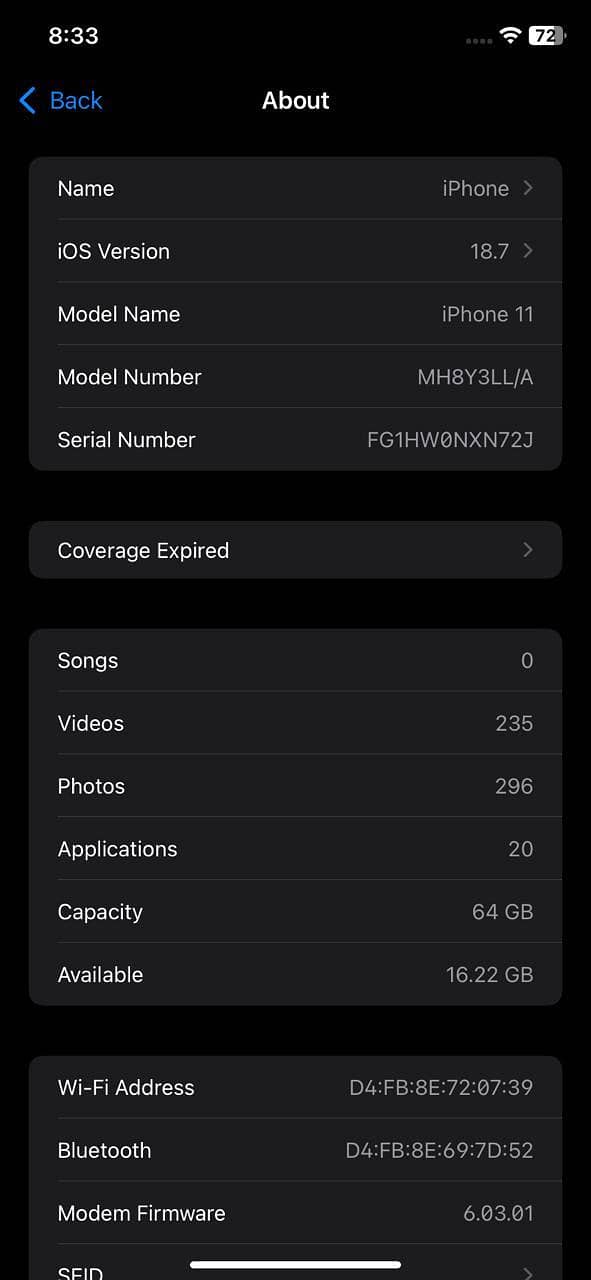 IPhone 11 10/10 condition 8