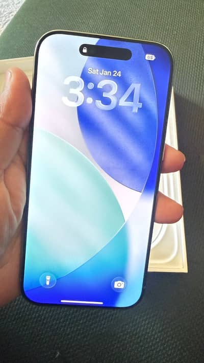 Iphone 17 air 256 gb with box & cable