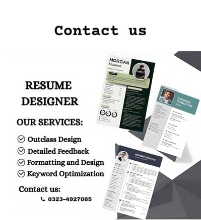 Cv maker , resume maker , poster , flex maker professional way