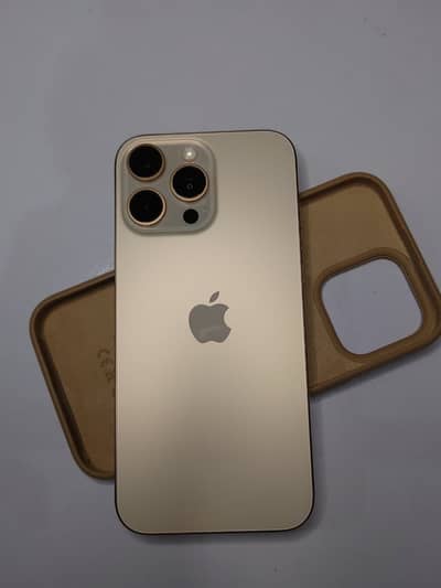 iPhone 16 pro max desert titanium